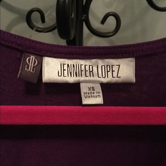 Jennifer Lopez Purple Top - Picture 2 of 3